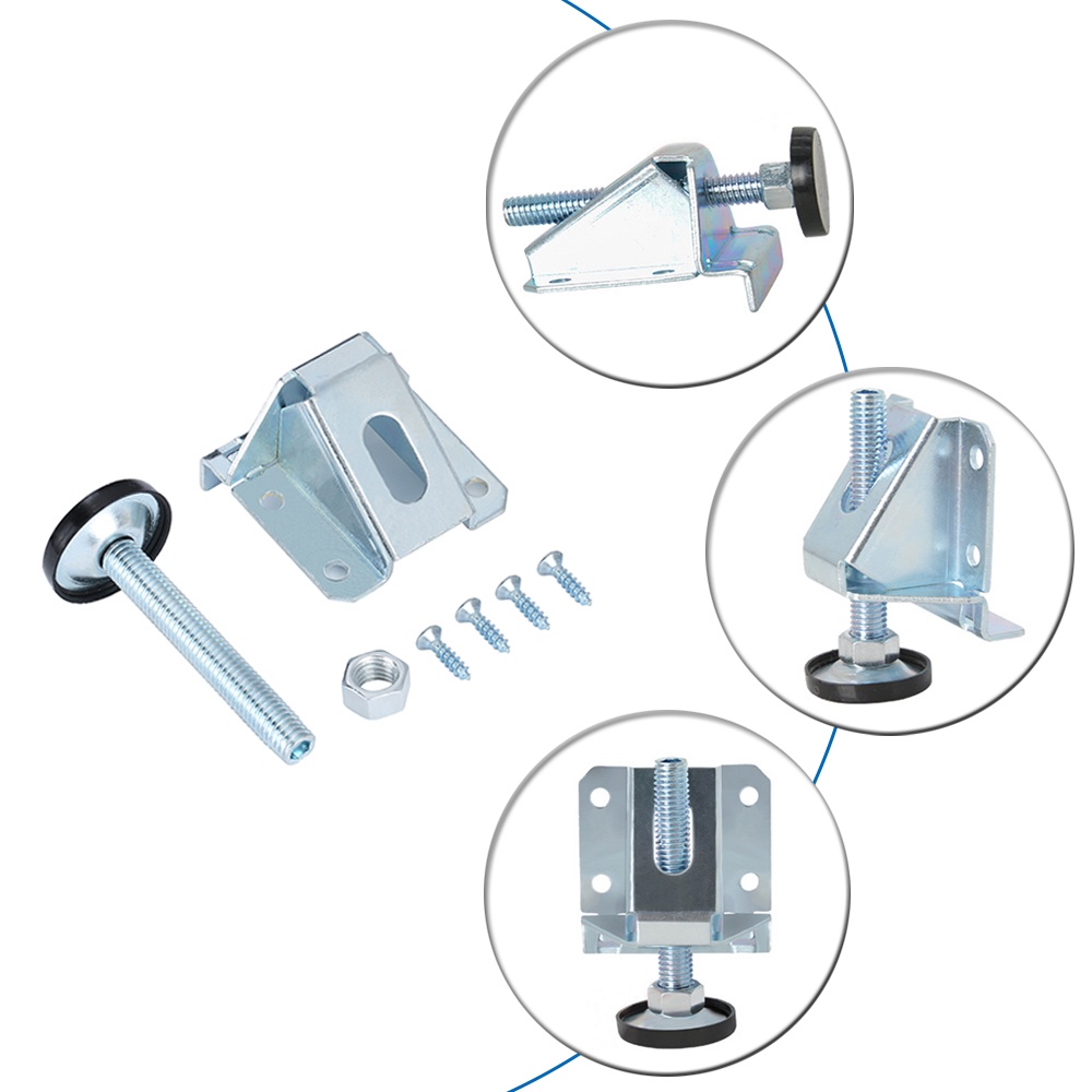 Set 1 / 2 / 4 Chân Nâng Chiều Cao Nội Thất Có Thể Điều Chỉnh