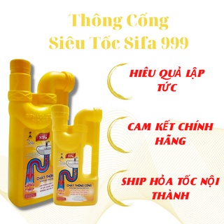 Thông cống sifa 999 siêu tốc cực mạnh 1,6kg