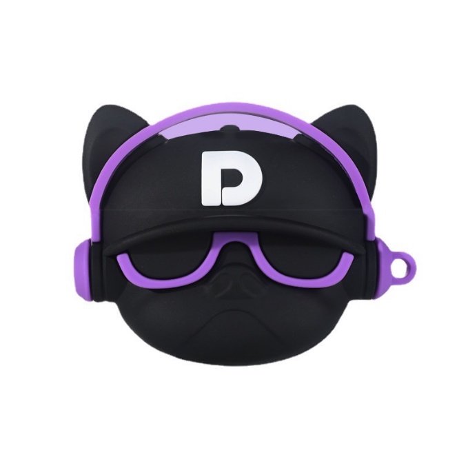 Vỏ đựng case CASE AIRPODS 3/2/1/Pro bảo vệ tai nghe không dây bluetooth,hình Chó HIPHOP - Jerry Shop