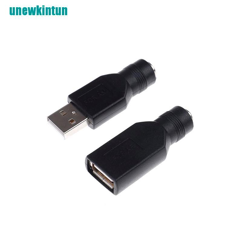 Đầu Chuyển Đổi 5v 5.5x2.1mm Dc Usb 2.0 Cho Laptop | BigBuy360 - bigbuy360.vn