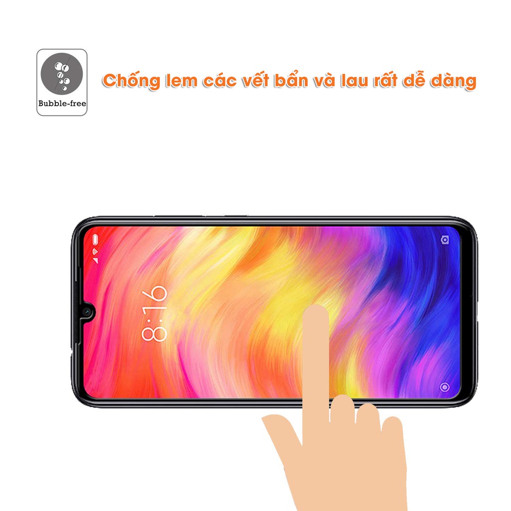 Kính cường lực Redmi Note 7 full màn chính hãng Nillkin Amazing CP+ Pro - Dán màn hình Xiaomi Redmi Note 7