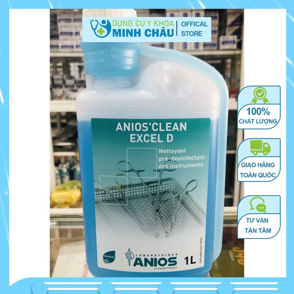 Anios'Clean Excel D - Bidon de 1L & 5L