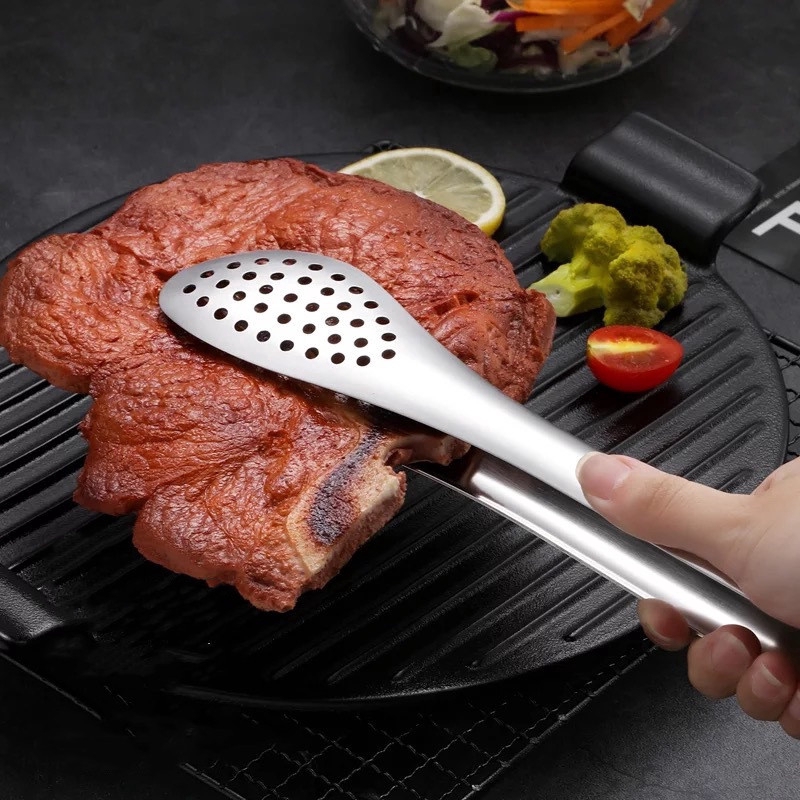 Kẹp Gắp Thức Ăn Đa Năng Bằng Thép Không Gỉ Cao Cấp