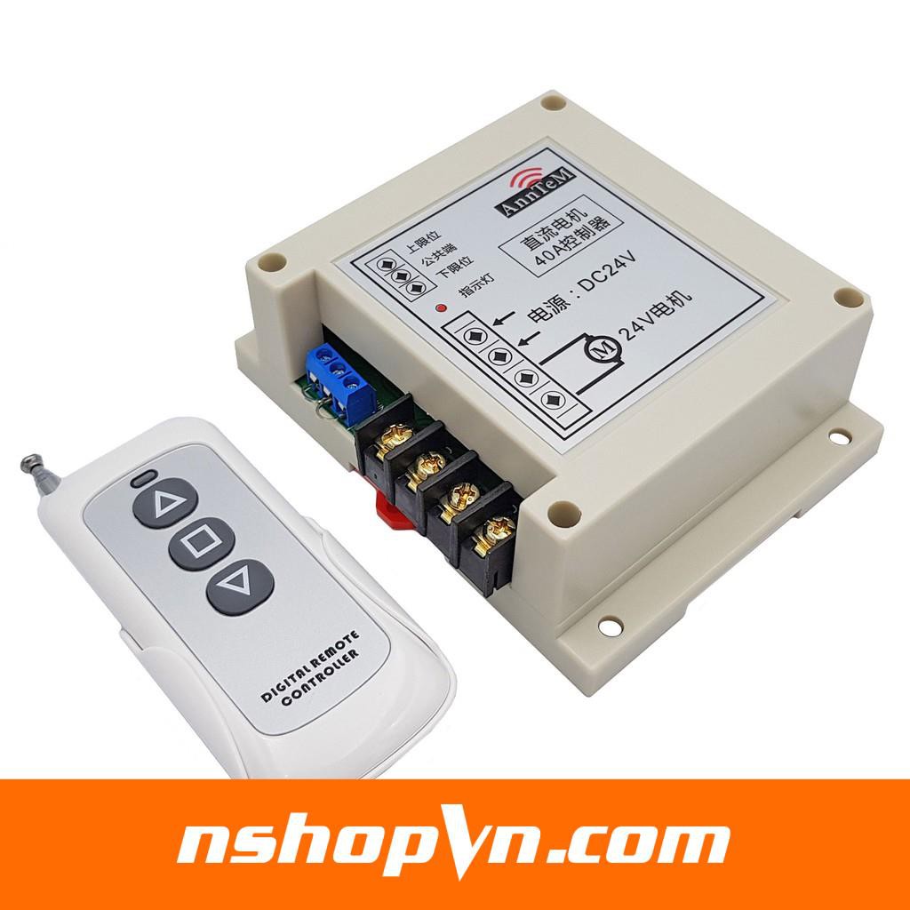 Mạch điều khiển đảo chiều động cơ từ xa 40A 12VDC / 24VDC