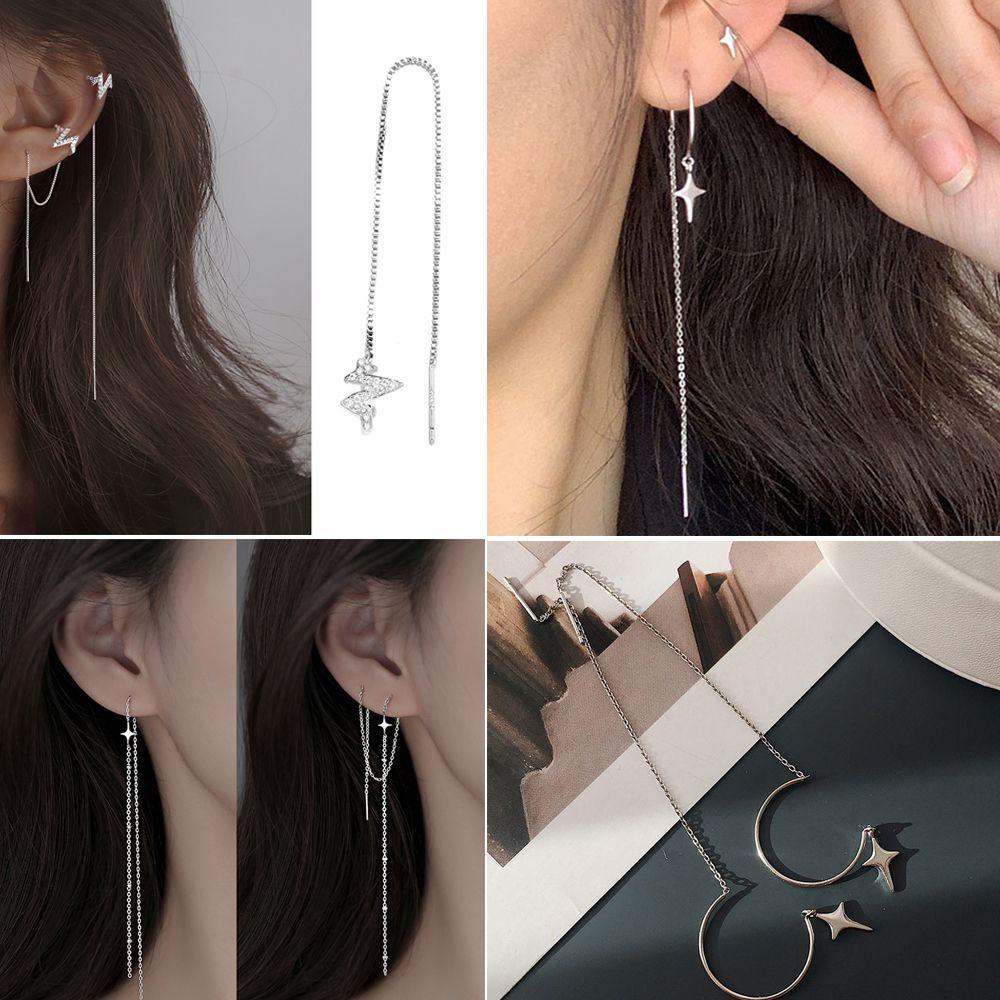 MAG Bông Tai DạNg DàI Tua Rua Xinh XắN