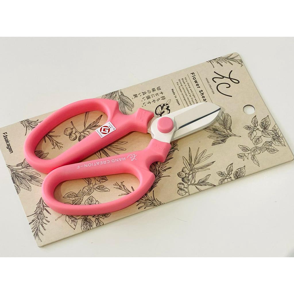 Kéo Cắt Hoa Nhật Bản Sakagen Hand Creation F-170 - Lưỡi Kéo Thép Carbon Sk5, Phủ Flo Chống gỉ - TsubameSanjo Japan Shop