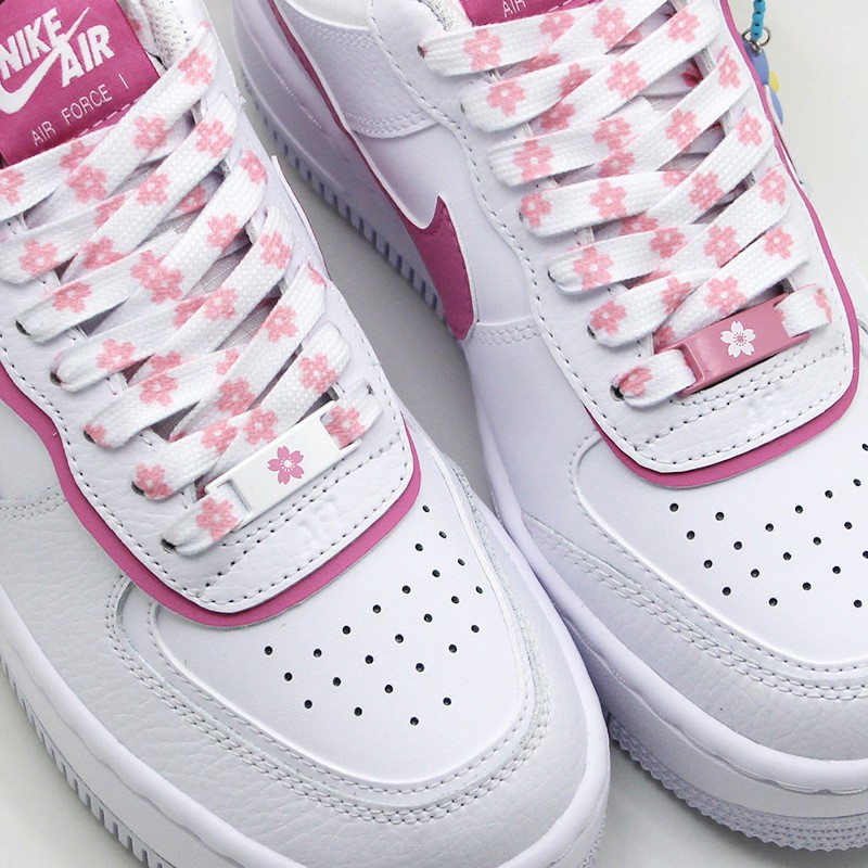 Phụ Kiện Giày Lacetags Giày Sakura Hồng Nike AF1 Jordan 1 JD 1 Bảng 3 - HAMYN