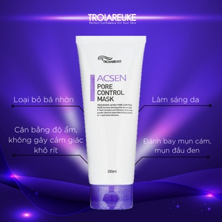 TROIAREUKE - Mặt nạ đất sét Pore Control Mask 50ml