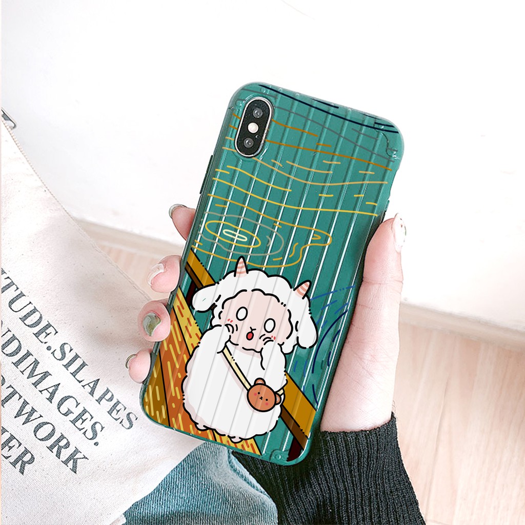 Ốp lưng iphone Good Night sọc 3D chống va đập 6/6plus/6s/6splus/7/7plus/8/8plus/x/xs/11/12/pro/max/plus/promax