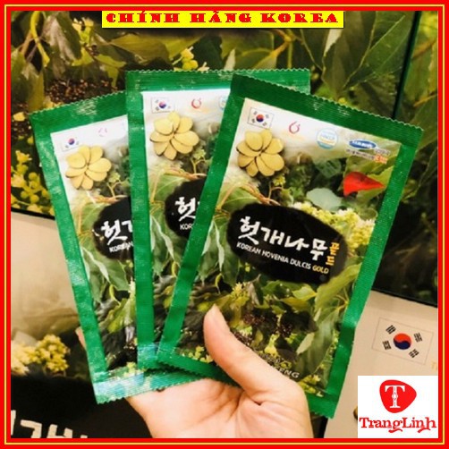 Bổ gan hàn quốc Pocheon chính hãng, hộp 30 gói - Nước bổ gan Hovenia - tranglinhkorea