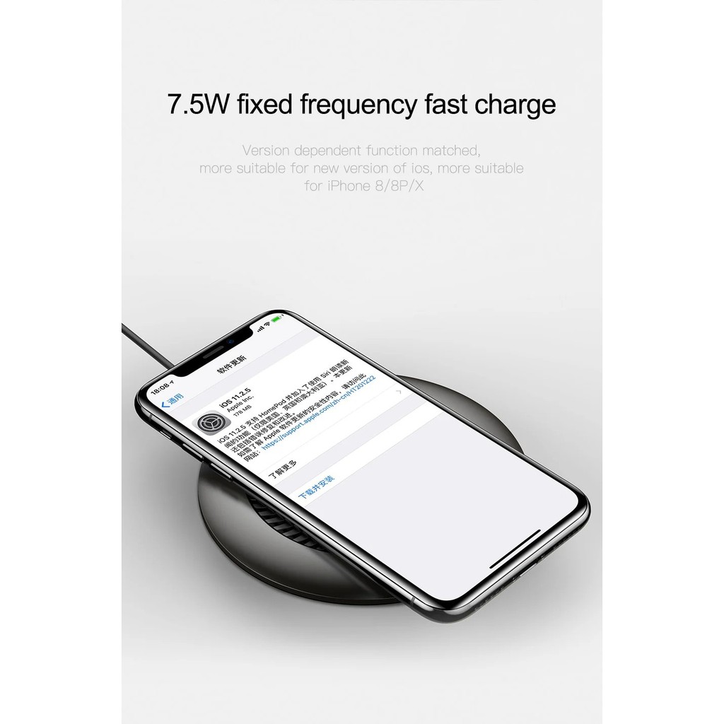 Đế sạc nhanh không dây tích hợp quạt hút tản nhiệt Baseus - Thiết kế thông Minh - An Toàn - Tiện Lợi - Chính Hãng