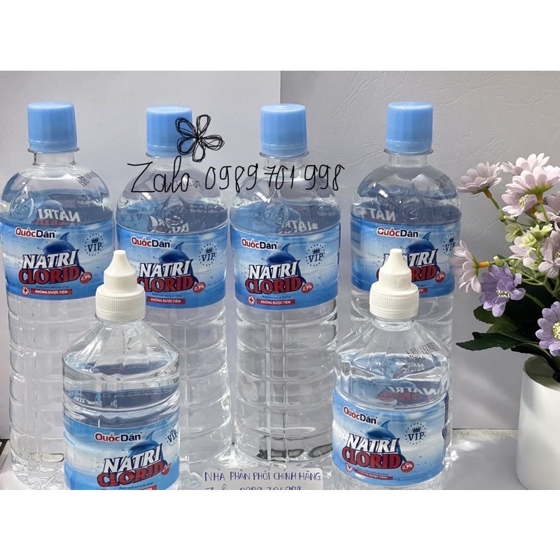Nước muối sinh lý chai 500ml