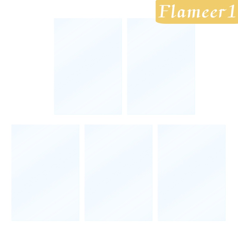 Set 1 Tấm Film Dán Dày 0.1mm 5 Cái Cho Máy In 3D 140X200Mm UV DLP