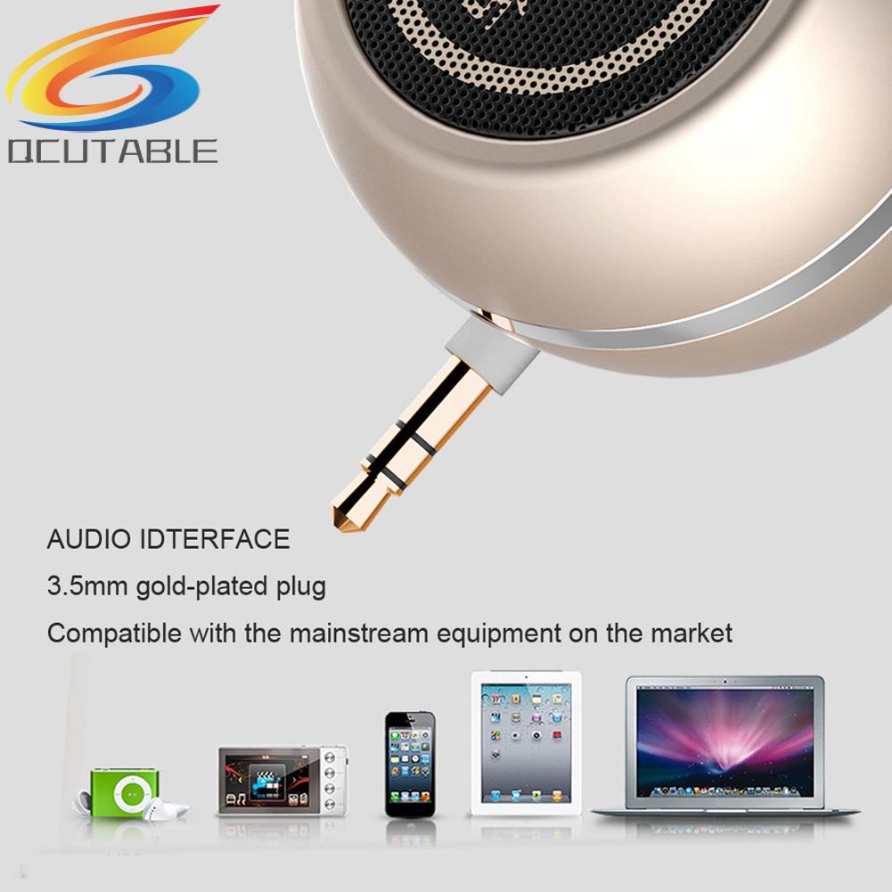 Loa Mini A5 Giắc Cắm 3.5mm Chuyên Dụng Cho Điện Thoại Notebook &amp;amp; Leptop