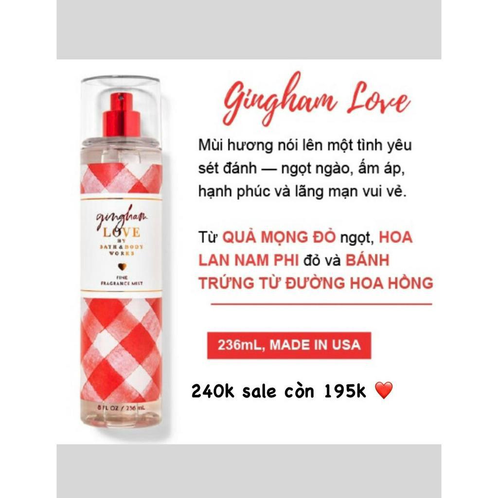 Body Mist - Bath & Body Works 236ml