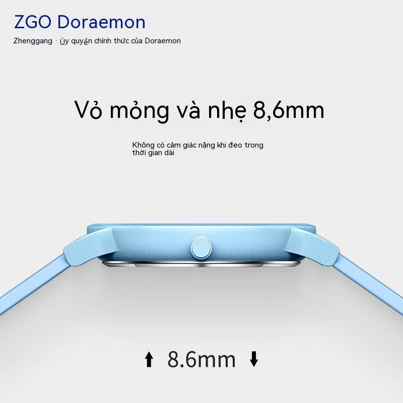 Đồng hồ doraemon đồng hồ sinh viên Đồng hồ trẻ em Đồng hồ Quartz Analog đơn giản đồng hồ đeo tay hoạt hình đồng hồ chống nước đồng hồ họa tiết hoạt hình