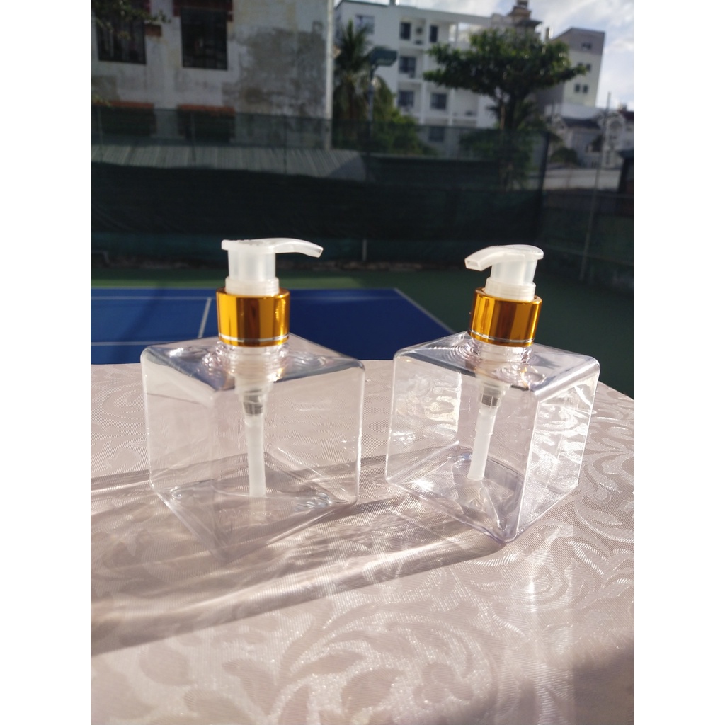 Lọ chiết, Chai chiết,Bình chiết mỹ phẫm NHỰA CAO CẤP, dầu gội sữa tắm nước rửa tay...270ml