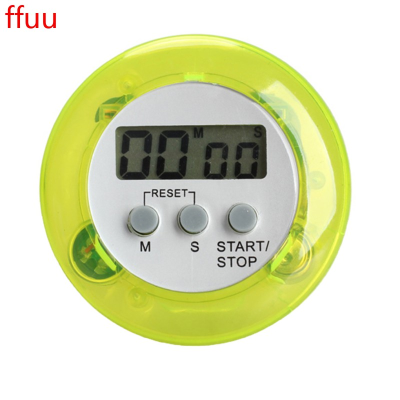 LCD Digital Kitchen Calculagraph Countdown Magnetic Timer Back Stand Cooking Time Count UP Alarm Clock