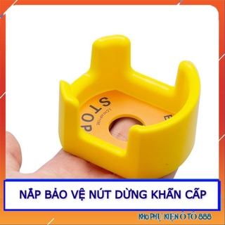 Nắp Chụp Bảo Vệ Nút Dừng Khẩn Cấp STOP 22mm