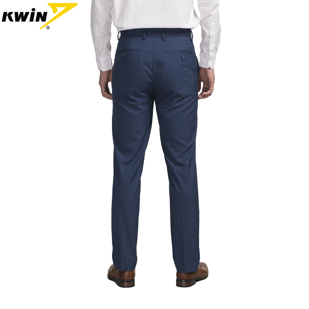 Quần âu nam Kwin cao cấp dáng suông nhẹ, mềm mại, thiết kế lịch lãm | BigBuy360 - bigbuy360.vn