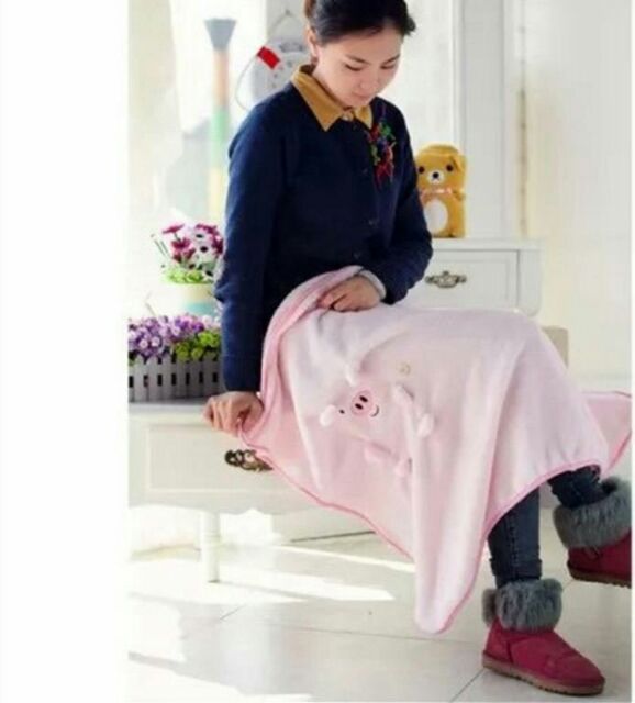 Chăn thú cuộn tròn cho bé 75x95cm