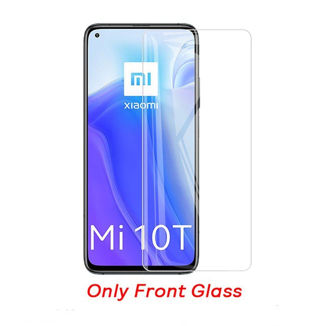 Kính Cường Lực Trong Suốt Bảo Vệ Màn Hình 2 Trong 1 Cho Xiaomi Mi Poco X3 F1 X2 9t 10t Pro Lite 10 Ultra 9 Se 8 Lite A3 Cc9 E Note 10 Lite Pro