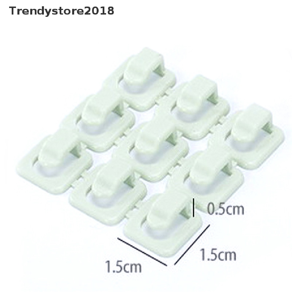 Set 18 Kẹp Cố Định Dây Cáp Gọn Gàng 2018