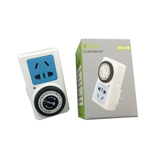 Ổ cắm hẹn giờ cơ kw s10e