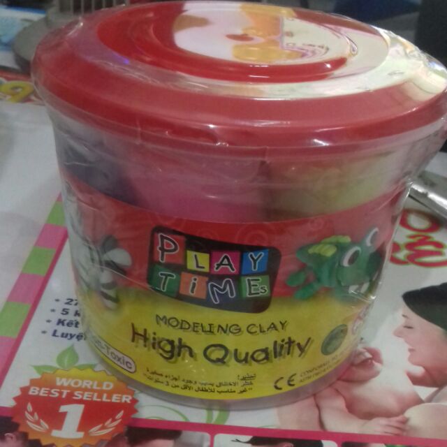 Đất nặn play time 7 màu