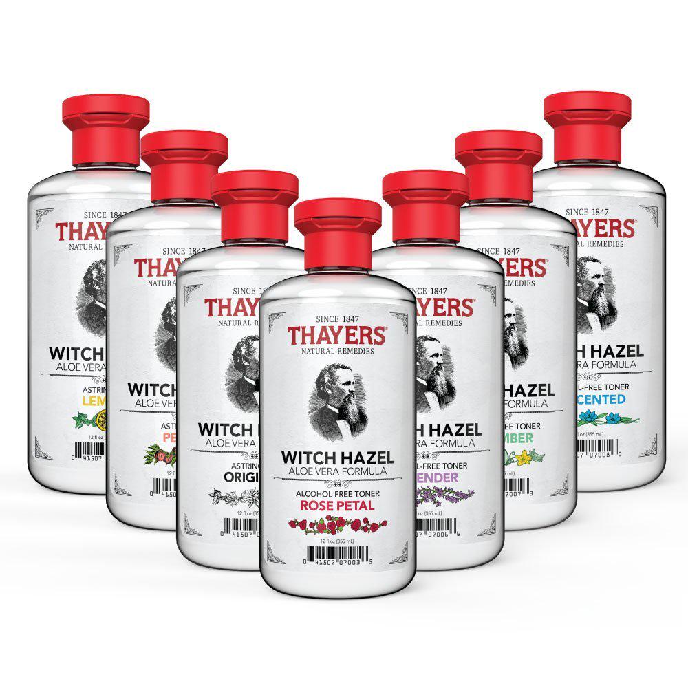 [Mã 255FMCGSALE giảm 8% đơn 500K] Nước hoa hồng Toner Thayers Alcohol Free Witch Hazel 355ml - Thayer Không Cồn