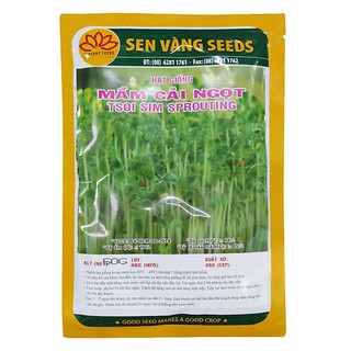 100g hạt giống mầm cải ngọt