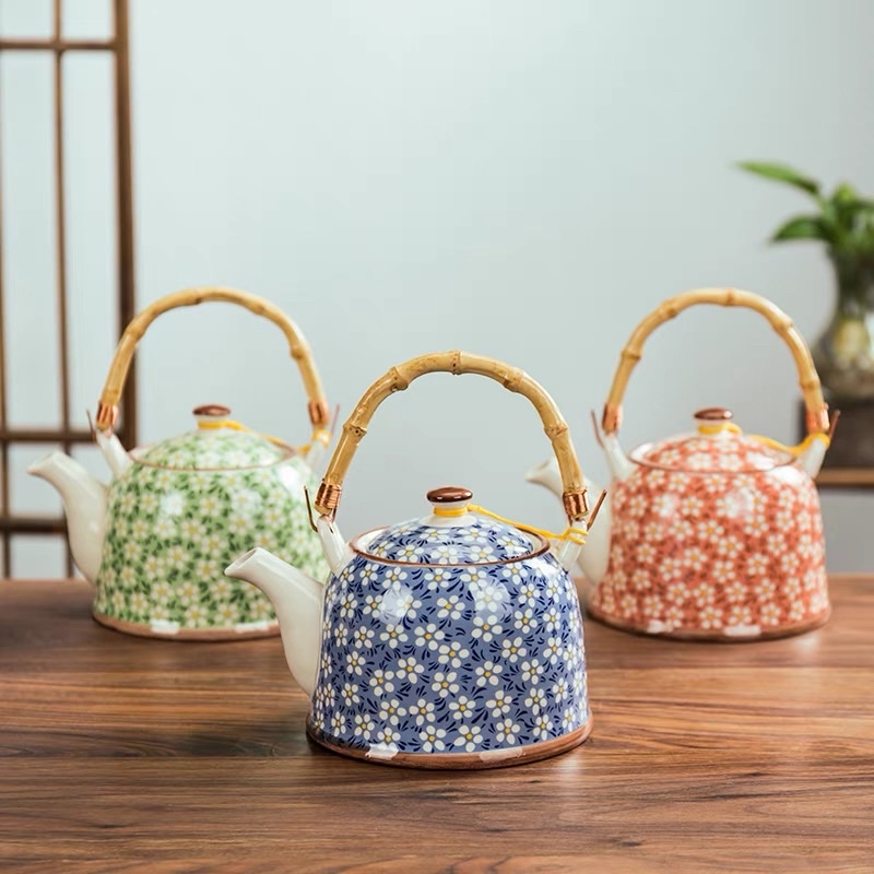 Bộ Ấm Chén Phong Cách Vintage Siêu Xinh