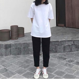 HOT_ Baggy pant kaki - Quần baggy kaki đen unisex nam nữ dưới 80kg