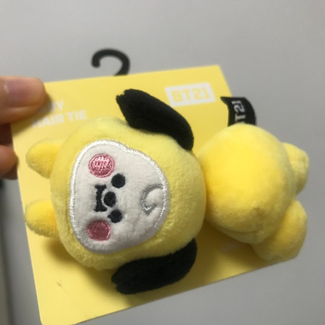 Dây Buộc Tóc Búp Bê BT21 Chính Thức Cho Bé Gái