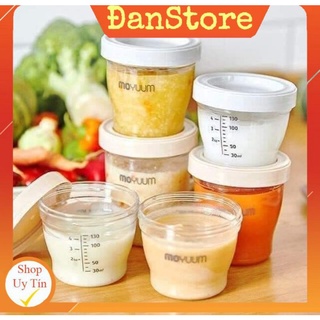 Cốc trữ đô ăn dặm Moyuum 130-180-240ml Hàn Quốc, cốc trữ sữa cao cấp hàn Quốc tại HCM, HN