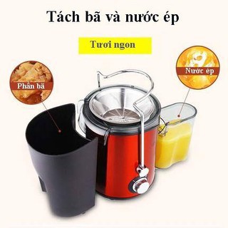 Máy ép trái cây JUICER công suất 400W - Máy ép hoa quả, rau củ siêu bền - Bảo hành 12 tháng