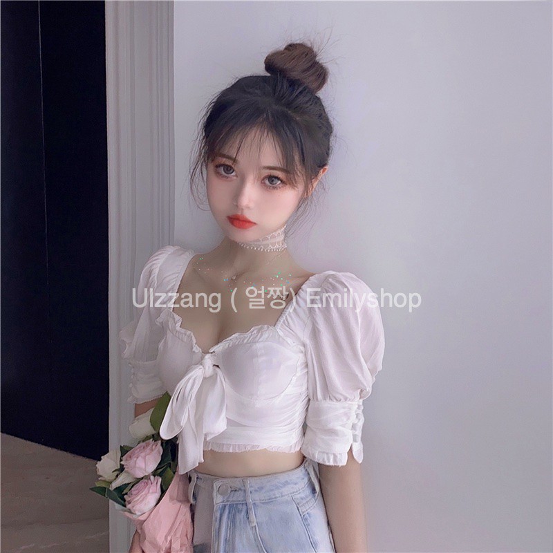 Ulzzang ( 얼짱) -ÁO SƠ MI NỮ