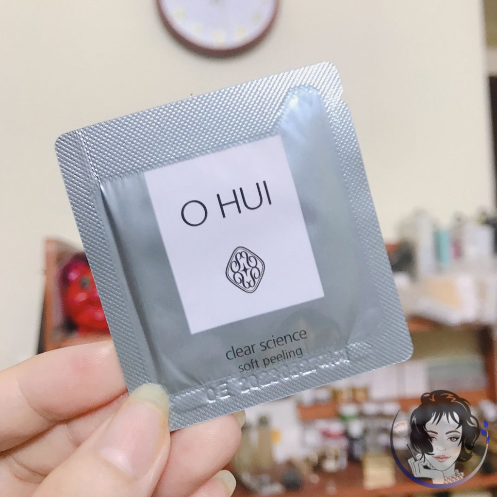 Gói tẩy da chết Ohui 1ml, loại bỏ tế bào chết làm sáng da, kích thích da tái tạo sáng khỏe - Clear Science Sofr Peeling