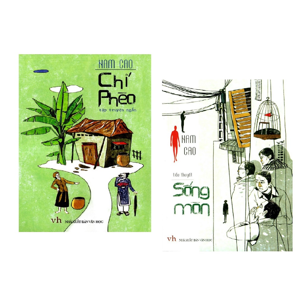 Sách : Văn Học Việt Nam - Chí Phèo + Sống Mòn ( Phân Loại Tùy Chọn)