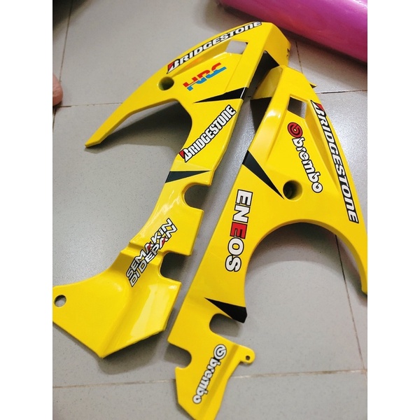 MỎ CÀY exciter 150 mkking vàng nhựa abs cao cấp bền đẹp