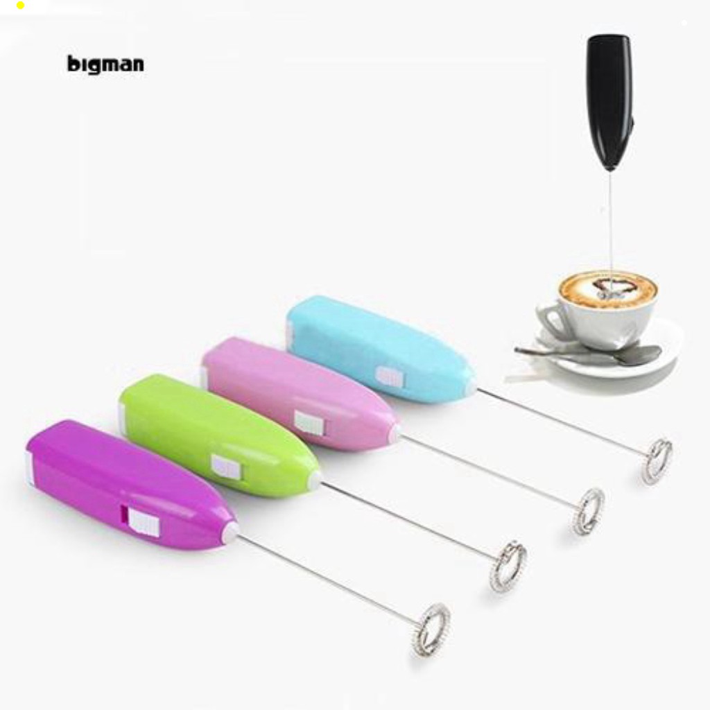 MÁY ĐÁNH TRỨNG ĐÁNH BÔNG TẠO BỌT CAFE CẦM TAY MINI [ MÁY ĐÁNH Café ]