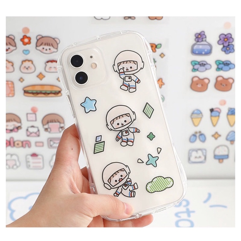 Sticker dán trang trí telado kích thước 8*8cm