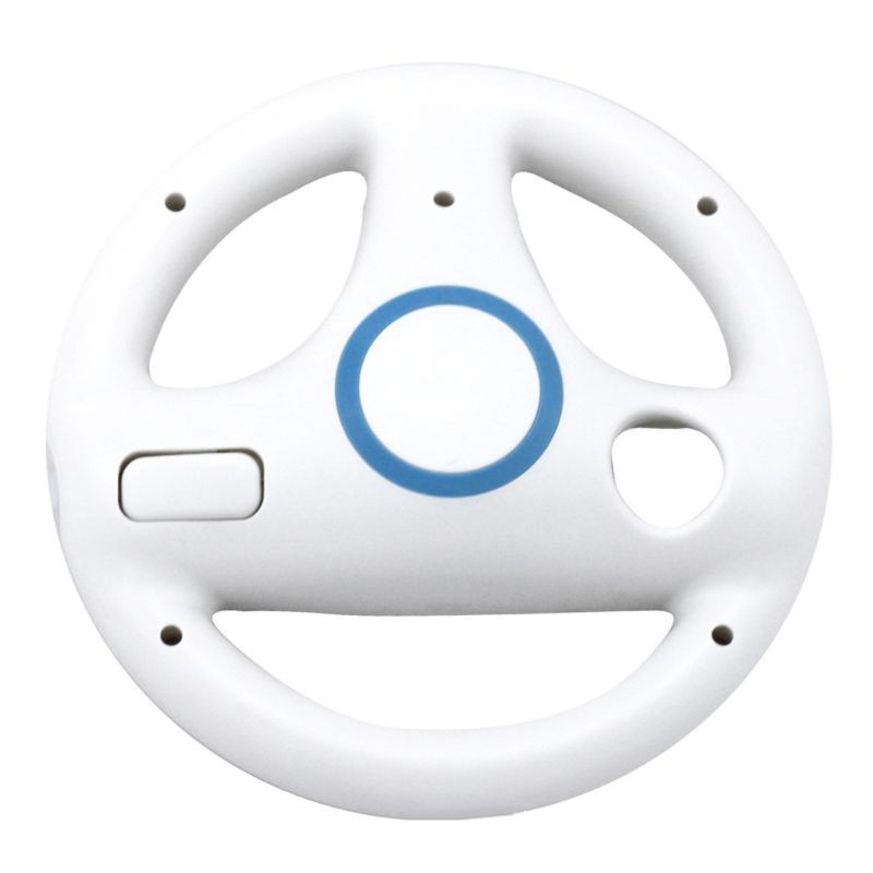 Vô Lăng Abs 3 Màu Sắc 4 Giác Hút Xoay Tự Động Cho Máy Chơi Game Wii Kart