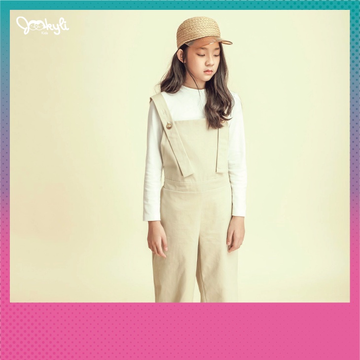 Yếm Khaki baggy (4-13 tuổi)