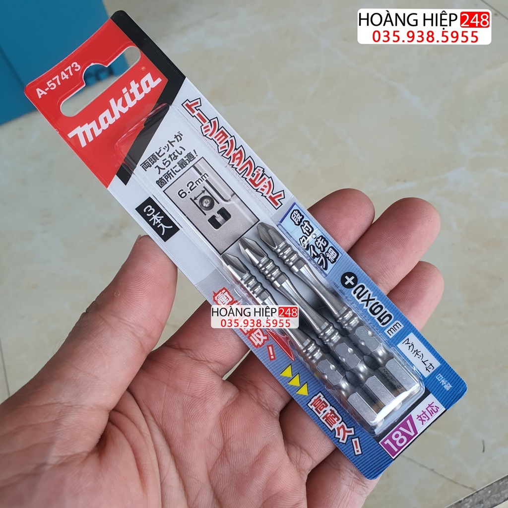 Mũi vít bake PH2x65mm Makita A-57473