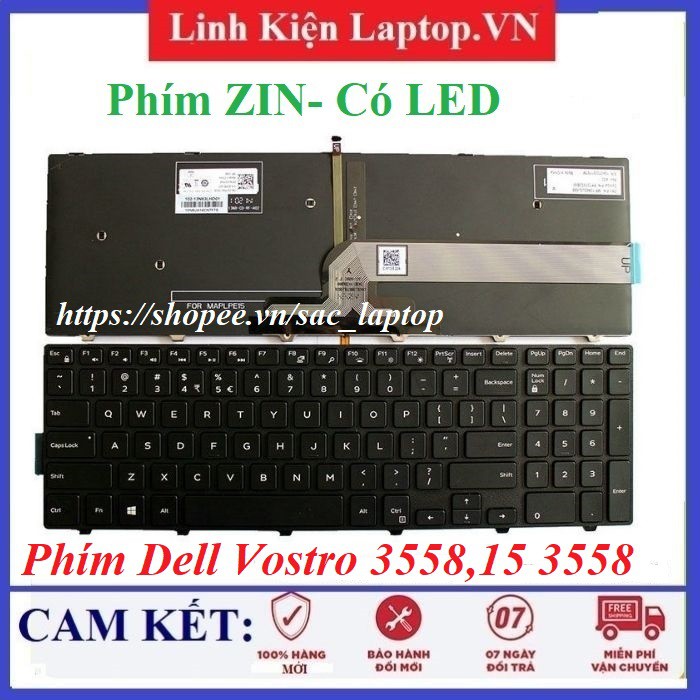 ⚡Bàn phím laptop Dell Vostro 3558,15 3558