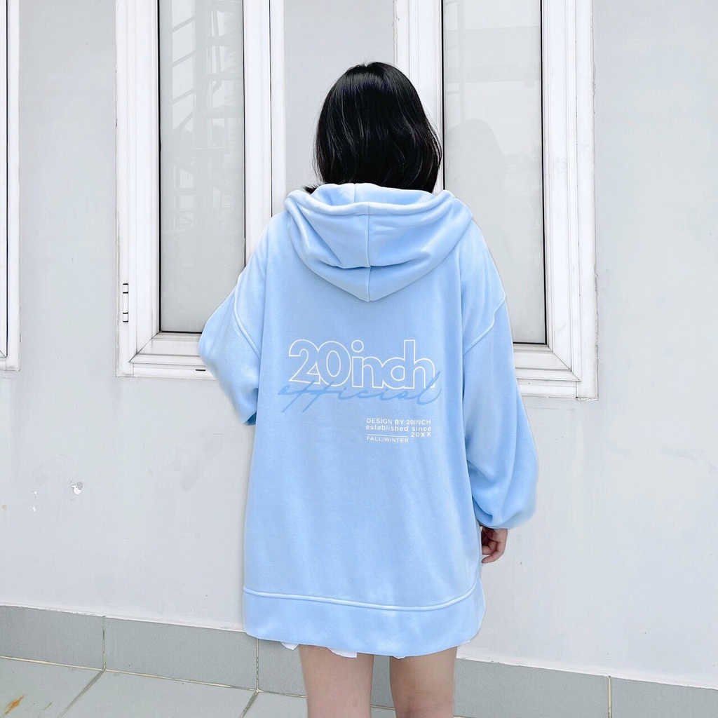 Áo KHOÁC Hoodie 20.INCH Nam Nữ Ulzzang Unisex 1hitshop