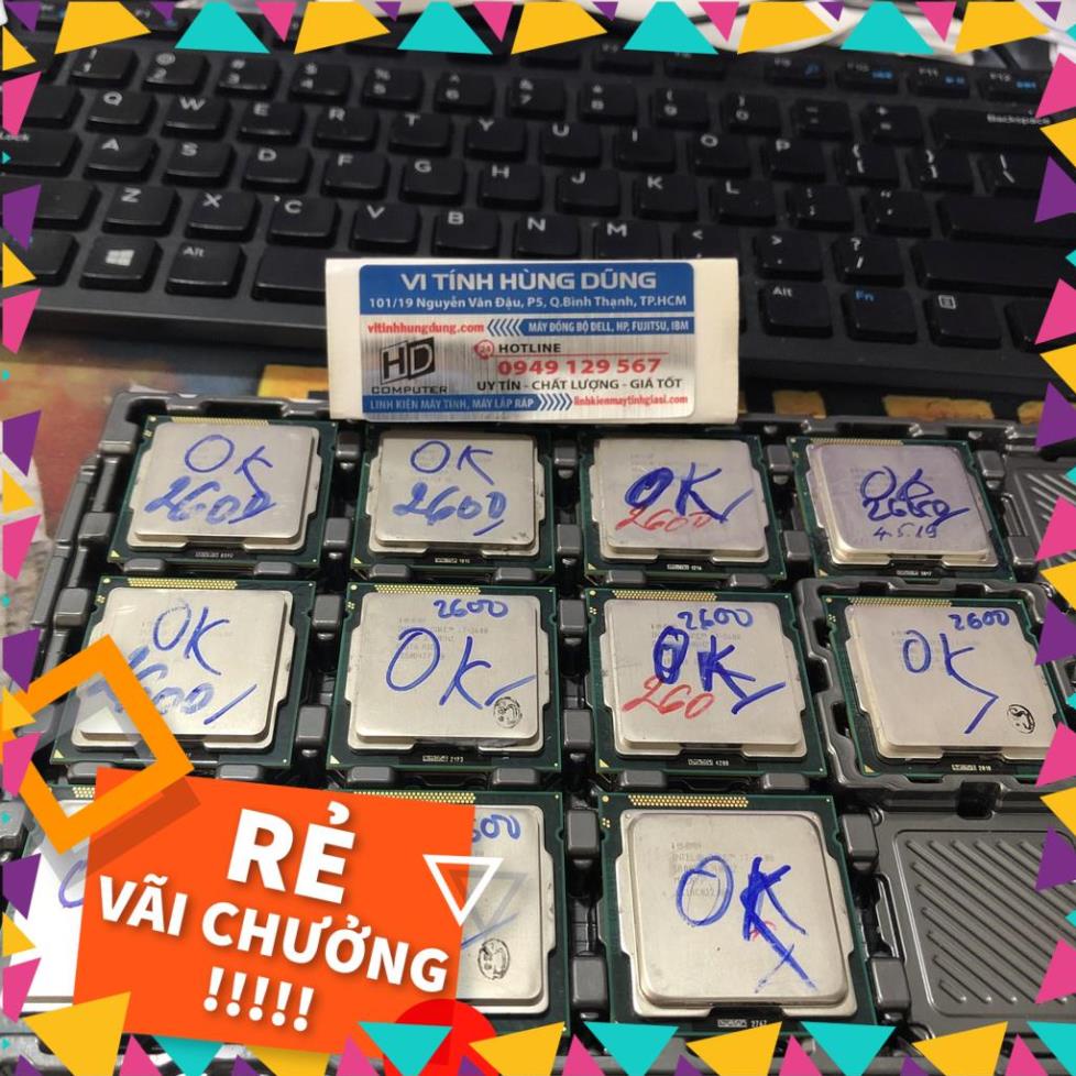 CPU socket 1155, Core I7 3770, i7 3770s, i7 3770T, i7 3770K, i7 2600, i7 2600K, i7 2700K, chip máy t