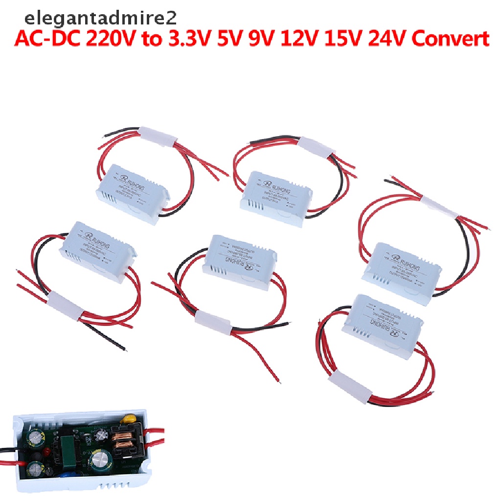 Mô Đun Chuyển Đổi Nguồn Điện AC-DC AC 1A 5W 220V Sang DC 3V 5V 9V 12V 15V 24V