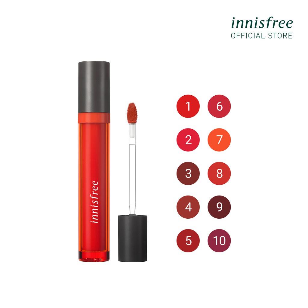 [Mã COSIF03 giảm 10% đơn 400K] Son tint dưỡng ẩm innisfree Vivid Oil Tint 4g